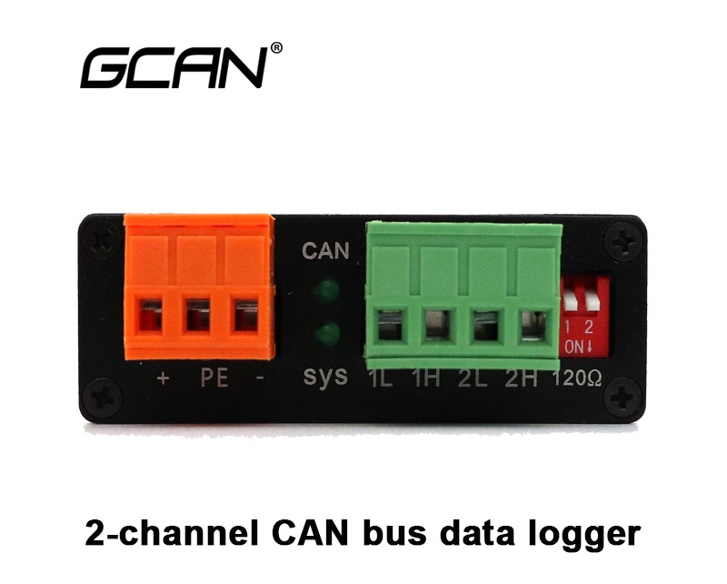 2 channel CAN bus data logger 128G max - GCAN