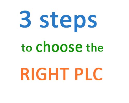 3 steps to choose the right PLC