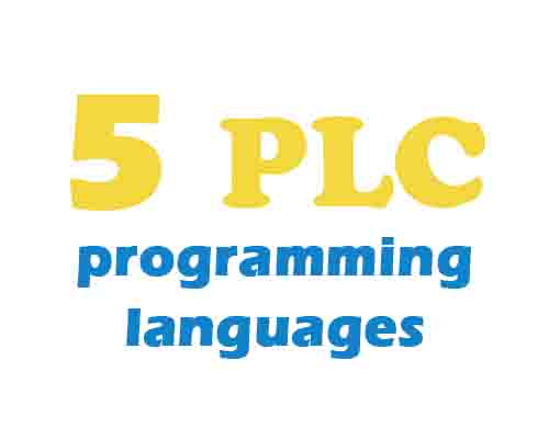 5 programming language which GCAN-PLC support