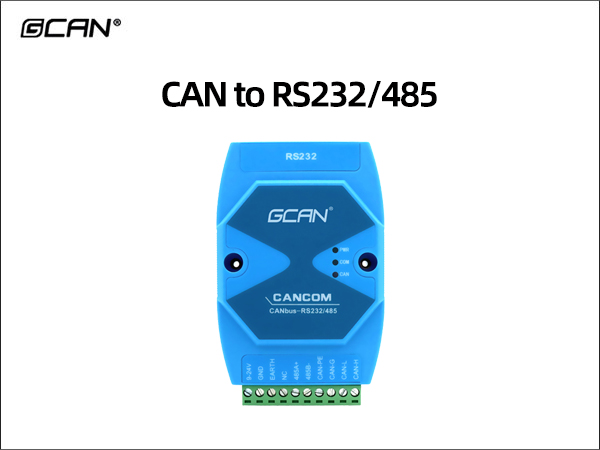 CAN to RS232/485