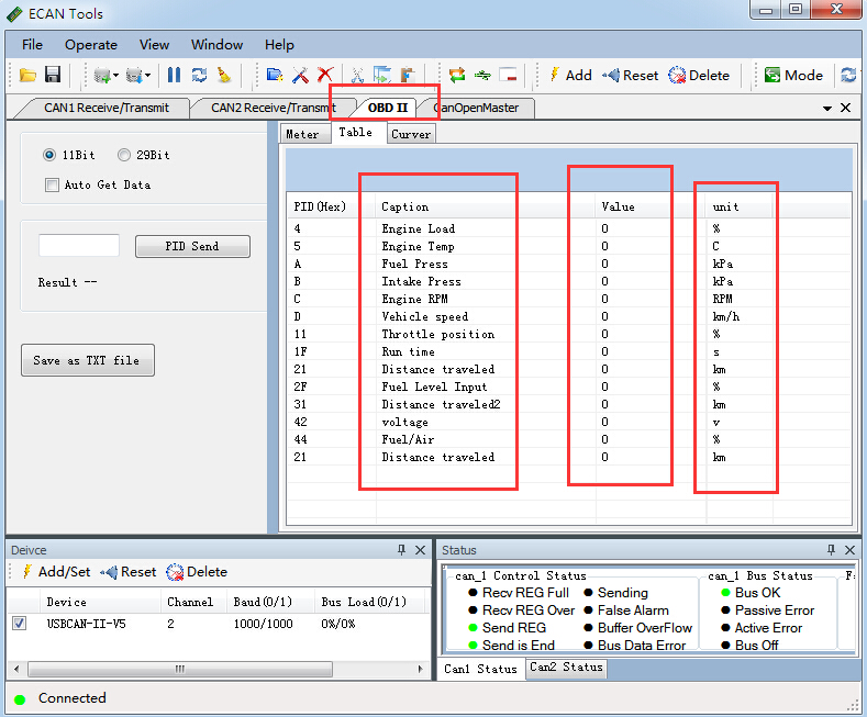 usb can iso 15765