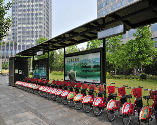 CAN bus based on the functions of the public bicycle managem