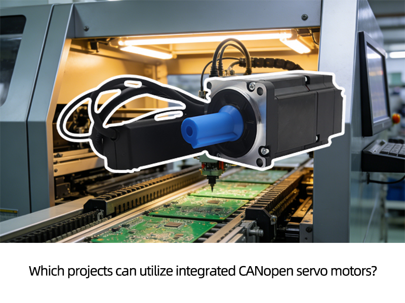 Which projects can utilize integrated CANopen servo motors? Which projects can utilize integrated CANopen servo motors?