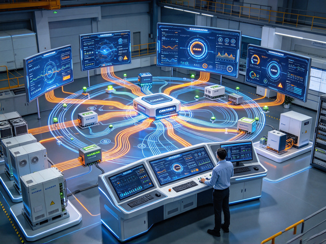 Solving the problem of energy storage multi CAN subnet integ